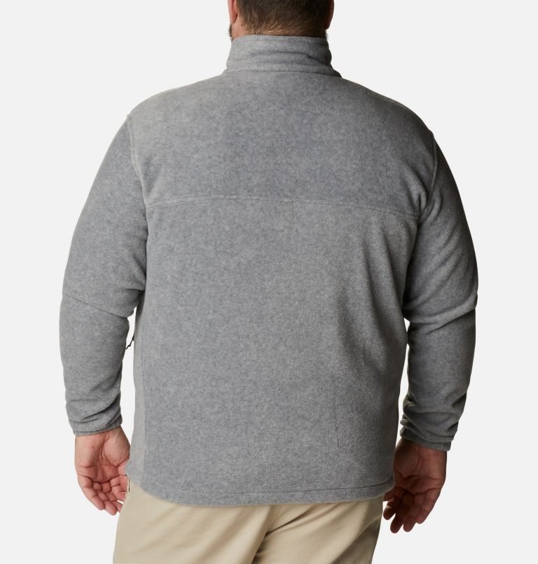 Men's Columbia Steens Mountain 2.0 Full Zip Fleece Jackets Grey | Plus Size CA-B63L8